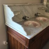 Double bathroom furniture cvas 1900