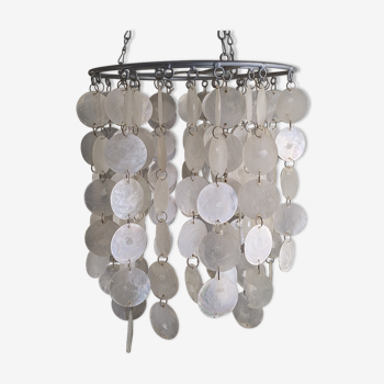 Former vintage mother-of-pearl suspension in bohemian style