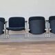 Mid-Century Four-Seater Bench Castelli, Axis 3000, Giancarlo Piretti, Italy, 1970s