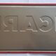 Ancienne plaque tôle ricard anisette liqueur 49x22cm 70's
