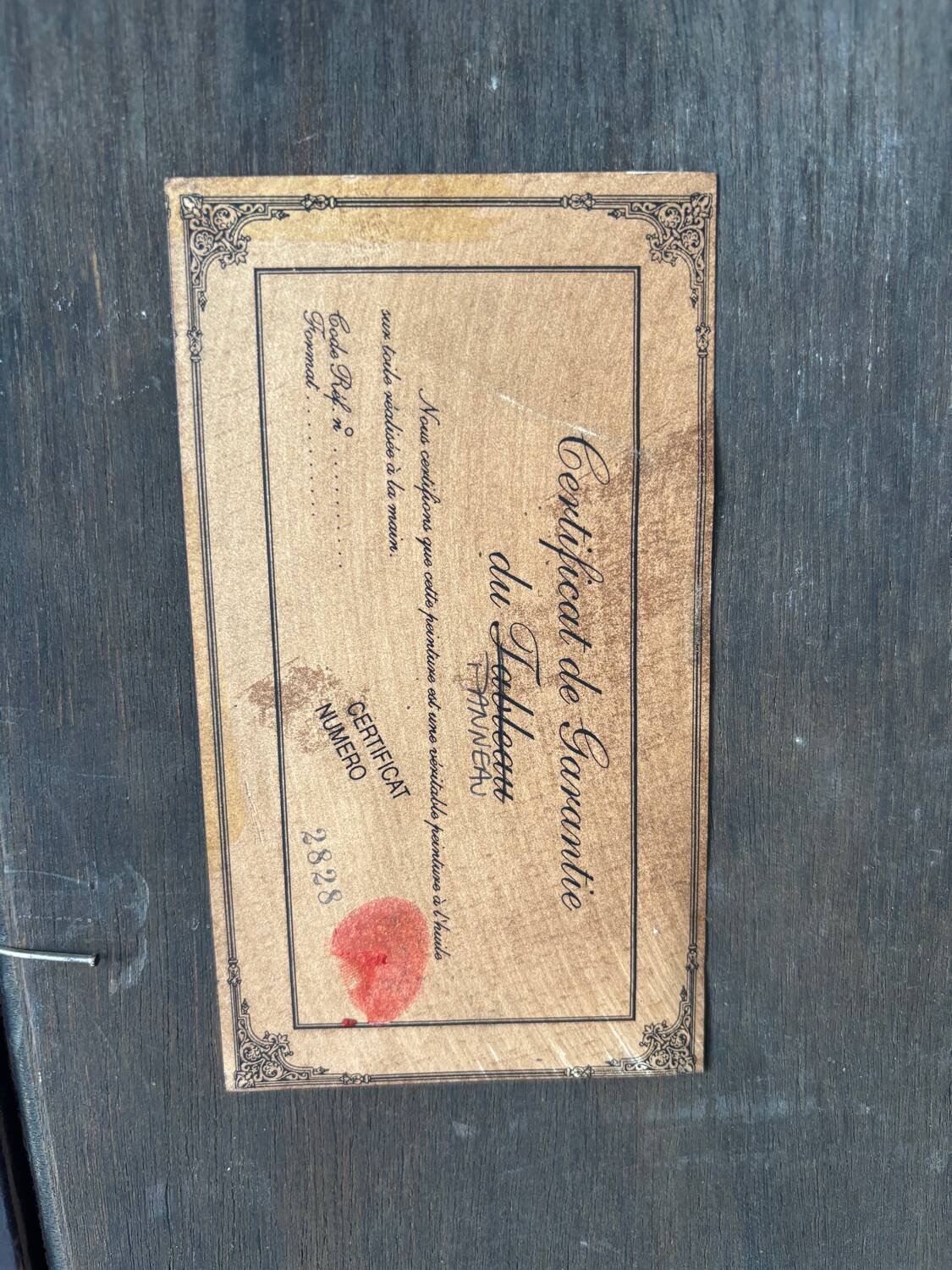 19th century bouquet of flowers