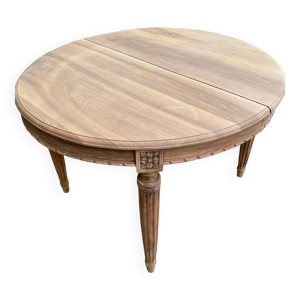 Table à manger art déco - noyer massif