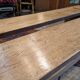 Pair of chestnut benches