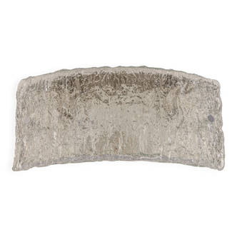 Simple Murano glass wall light by Kaiser, Germany, 1970s.