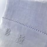 Sheet 2 places embroidered linen MB day crossed