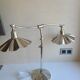 Vintage articulable chrome lamp