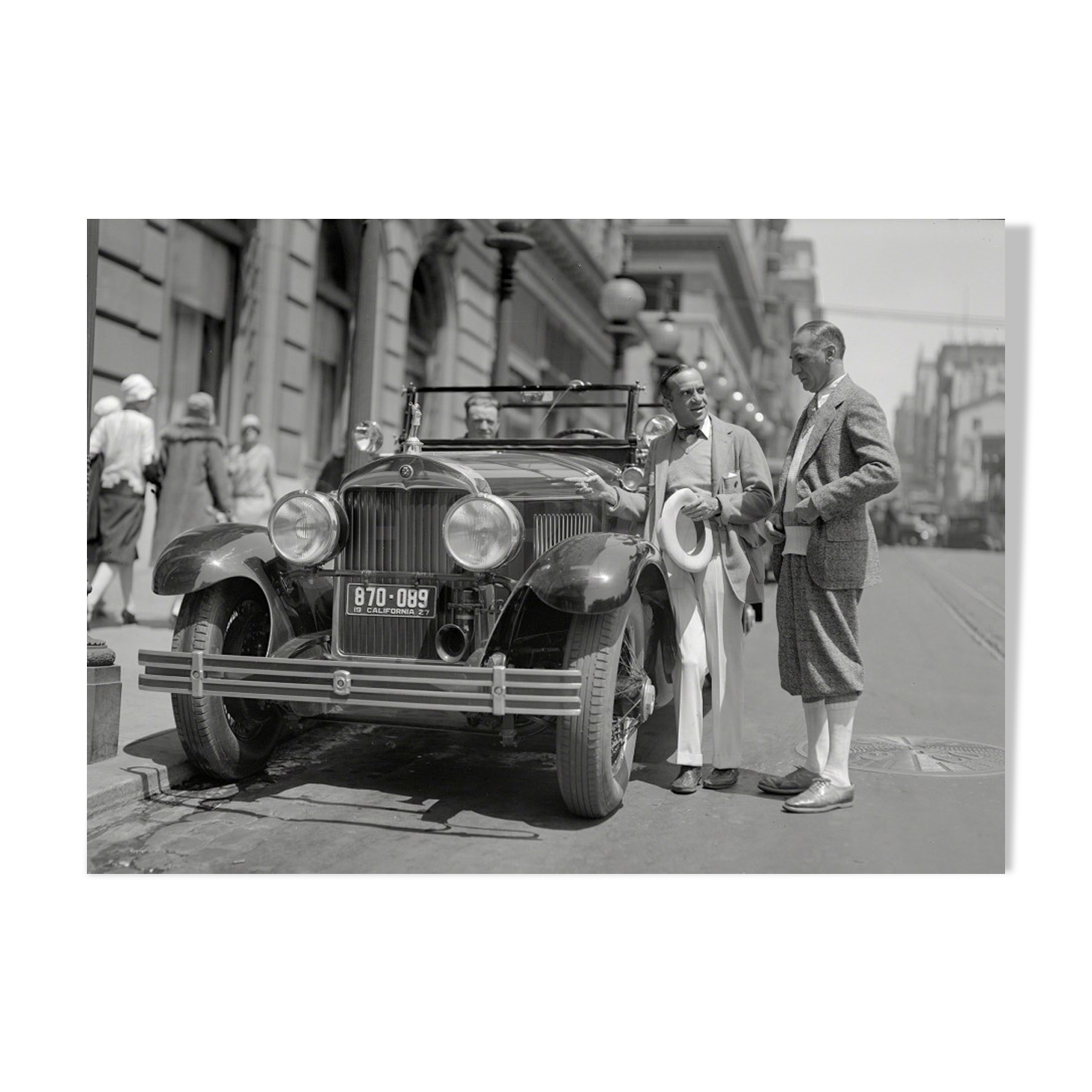 Photography, "St-Francis-Hotel", San Francisco, 1927 / NB / 15 x 20 cm