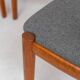Ensemble de 6 chaises de salle à manger "Morten" par Niels Koefoed