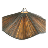 Parasol hanging raffia flower cup