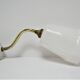 Art Deco porcelain opaline brass 30s