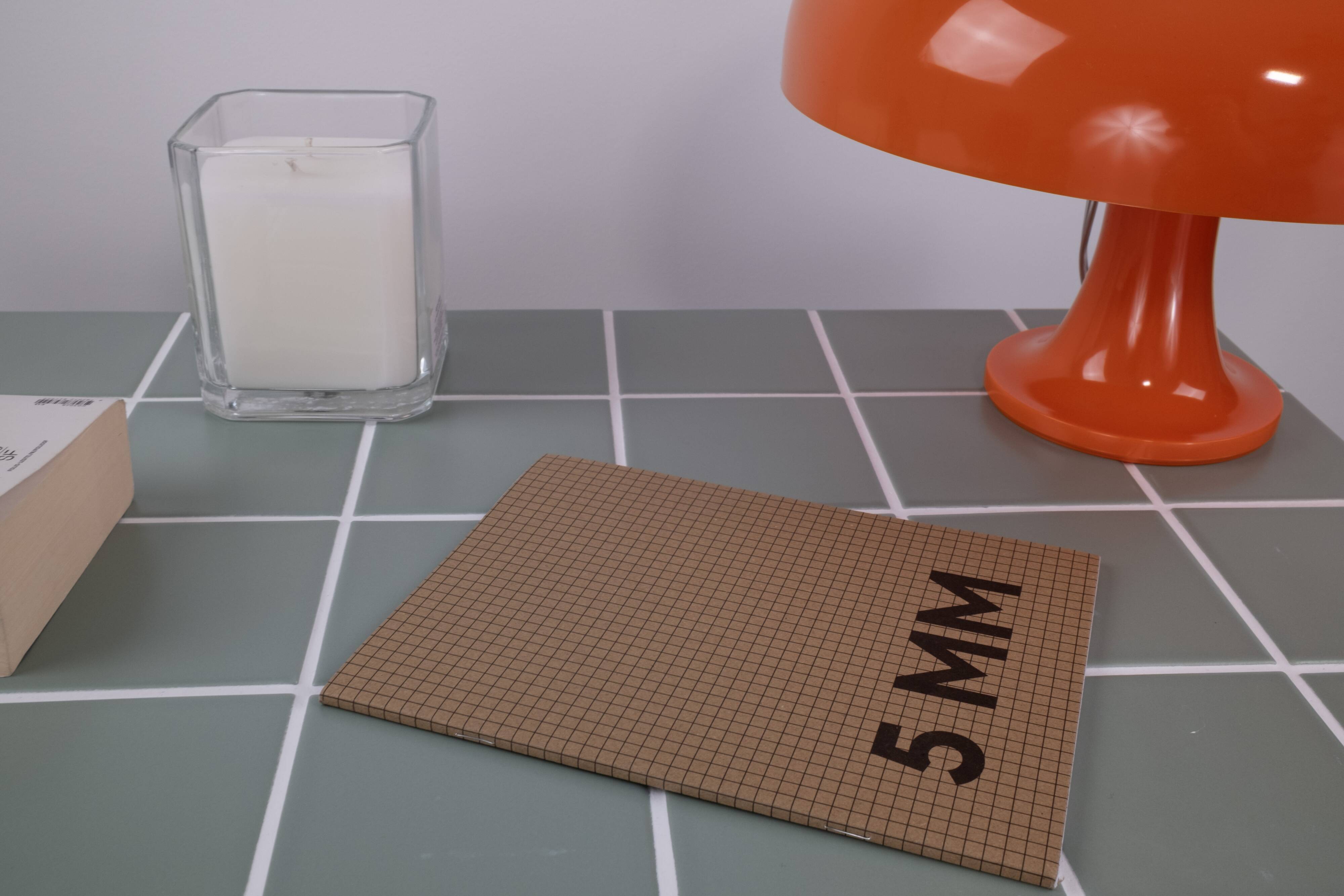 Ceramic coffee table-rectangular-tiles-green-water green-matt-Tile