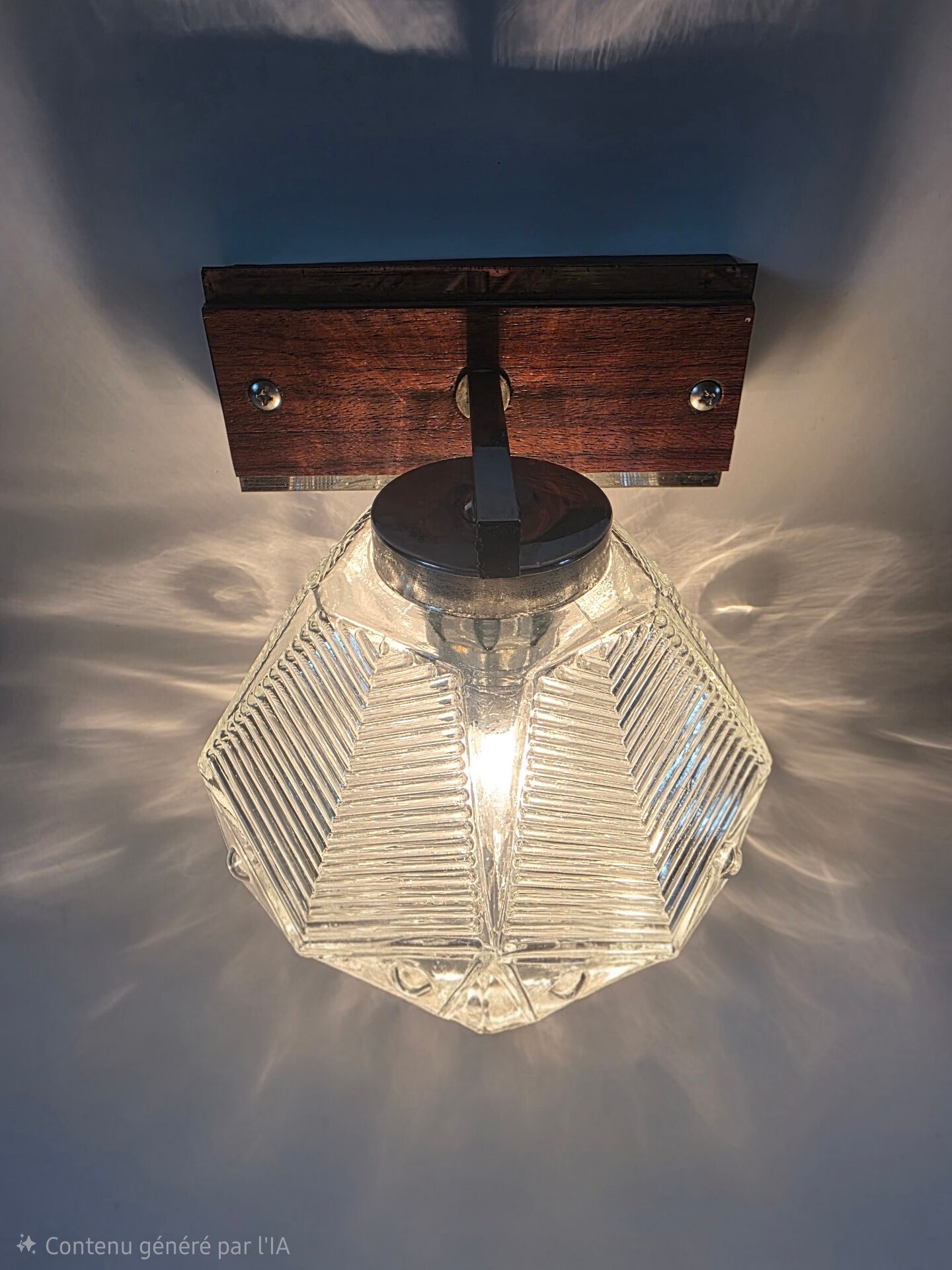 Vintage Space Age wall light