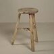 Gong - Tabouret ancien chinois en orme n°2