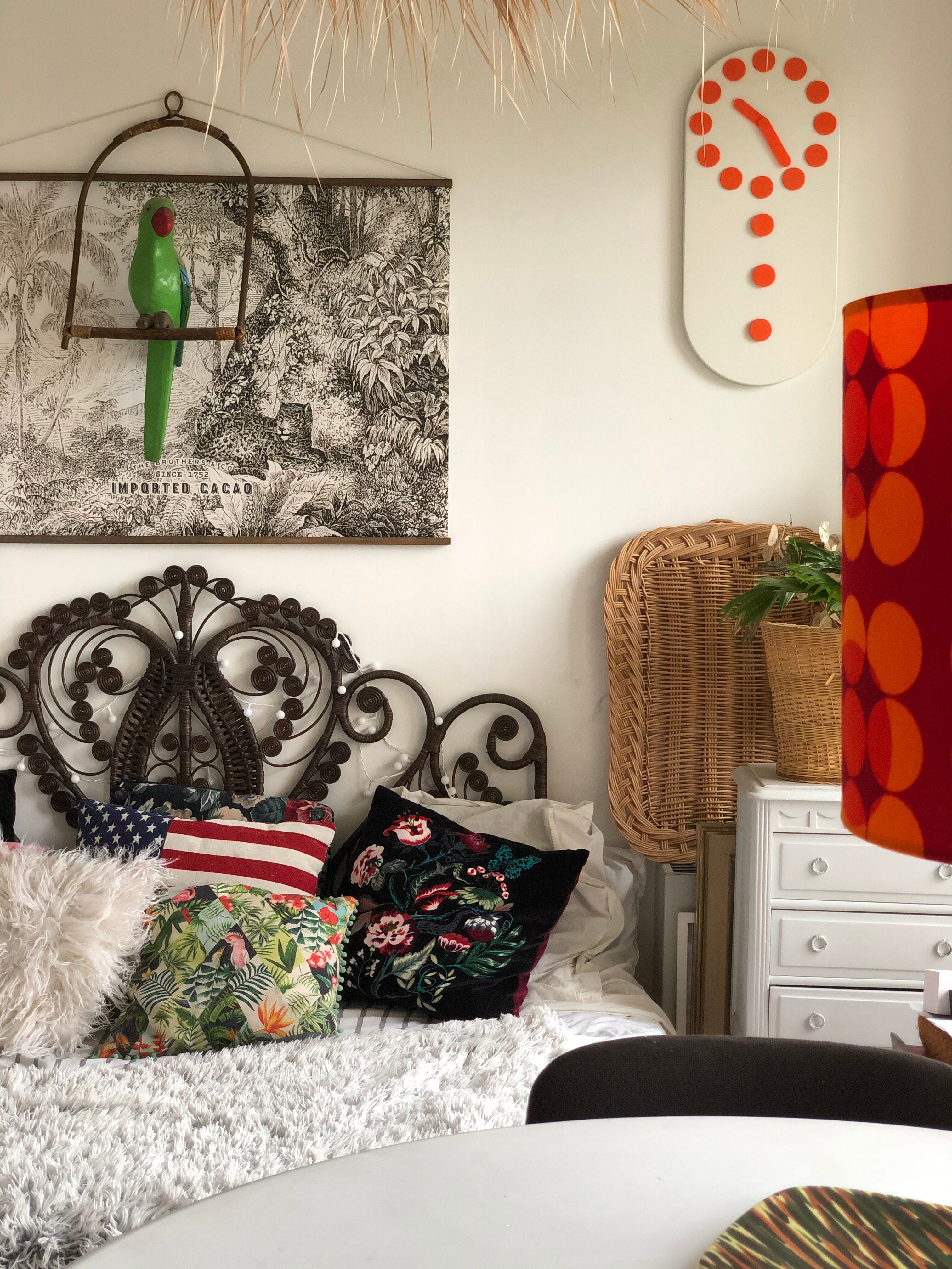 Vintage space age clock