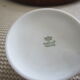 Set of 5 cups and coffee saucers, Porcelain de Limoges, Vintage