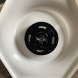 Vintage octagonal wall lamp from the 70s