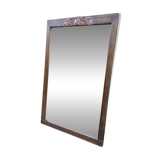 Burmese teak mirror