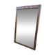 Burmese teak mirror