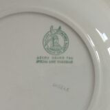 5 dessert plates from Moulin des Loups, Orchies, Gisèle model