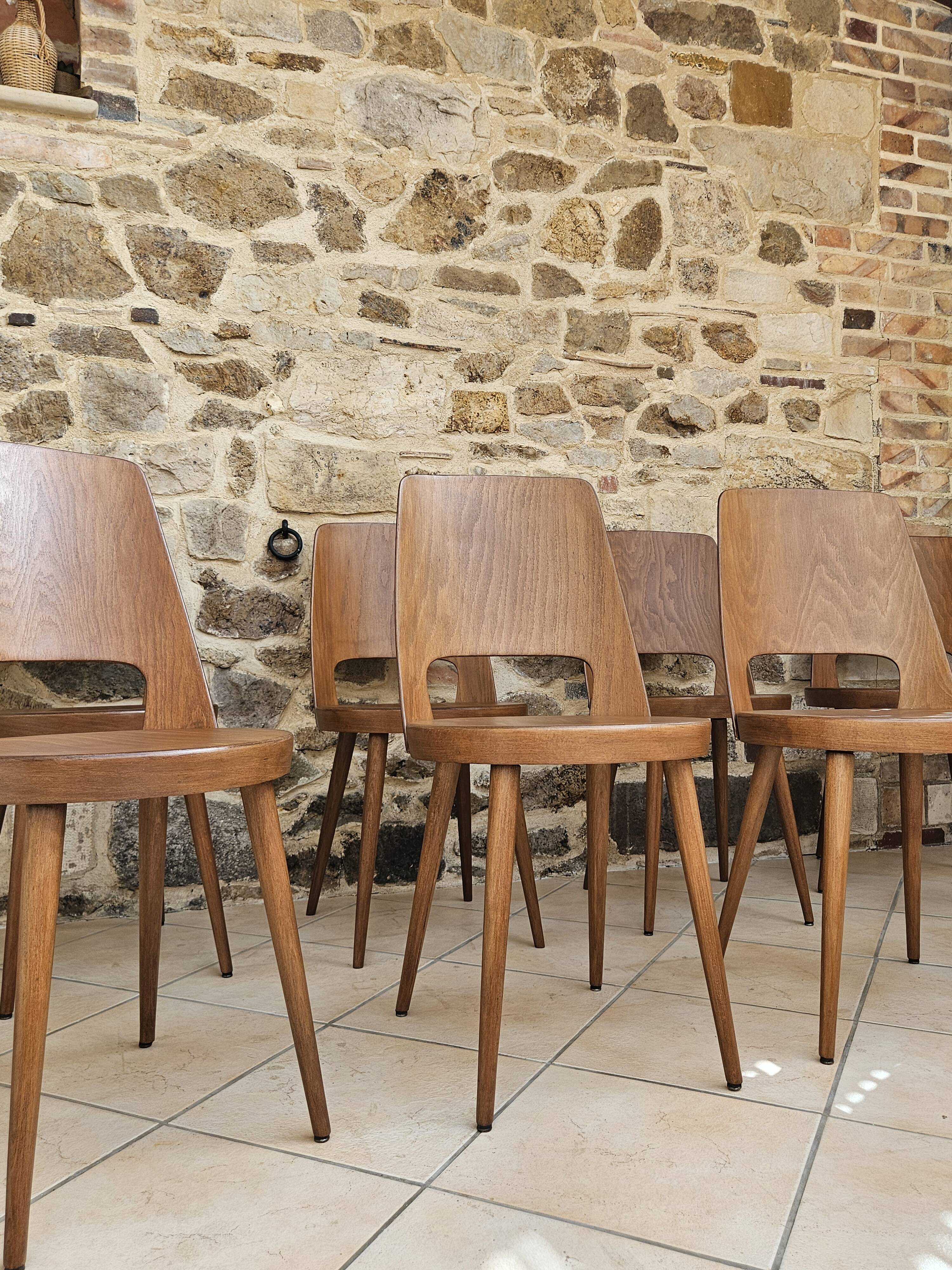 10 Baumann Mondor chairs