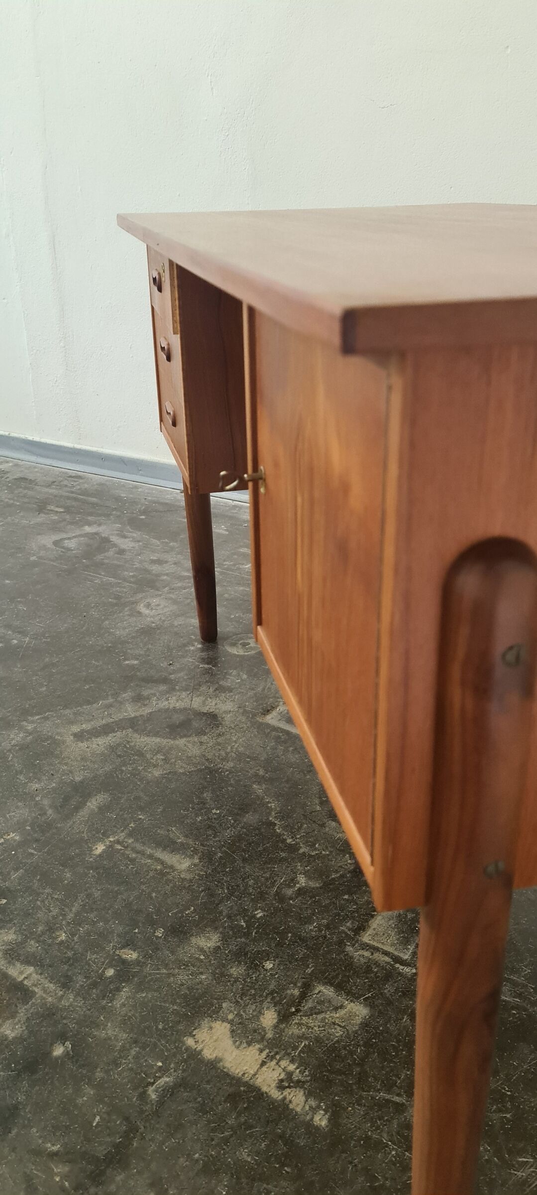 Vintage teak writting desk