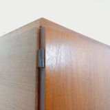 Armoire secrétaire meuble de rangement vintage style scandinave en teck