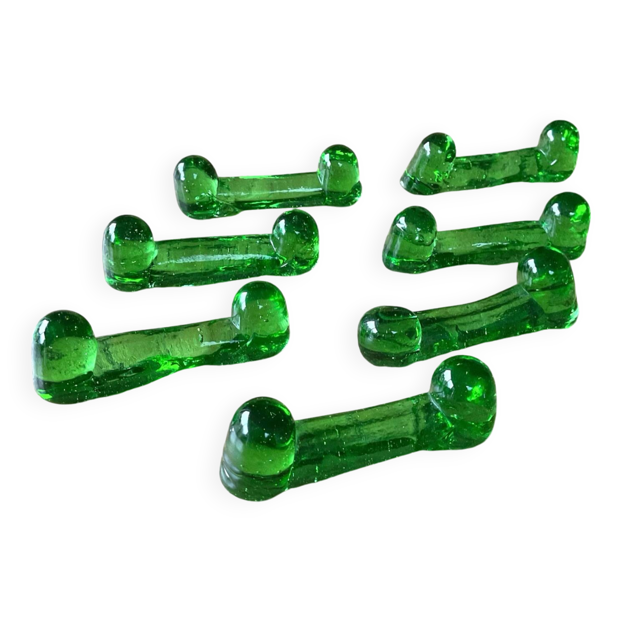 7 Biot glass knife holders