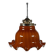 60s 70s Peill & Putzler Germany Ceiling Light Glass Space Age Design