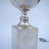Great silver brass lamp 1960s