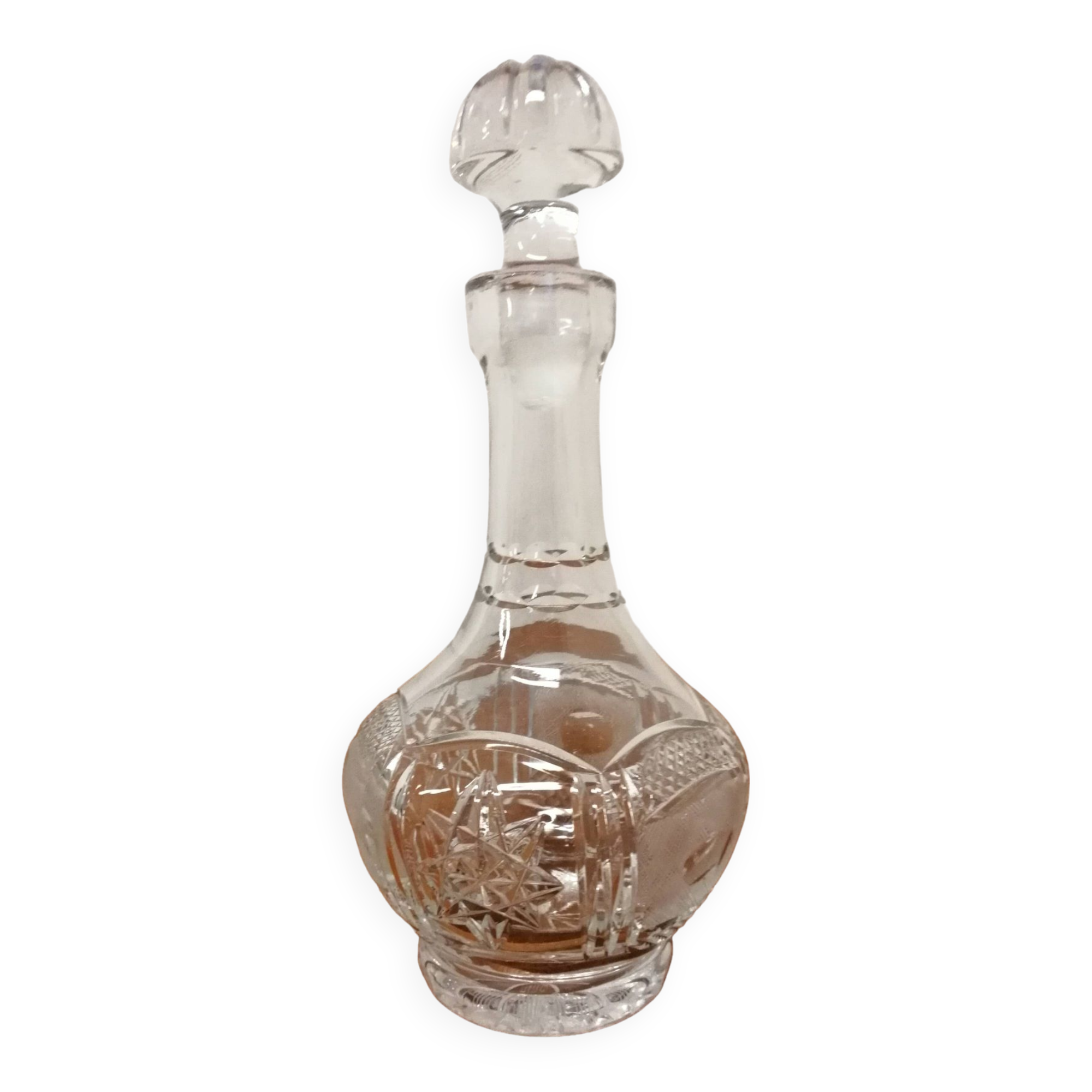 Cut Crystal Liqueur Carafe