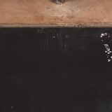 Large rectangular mirror, vintage art deco, dated 1926