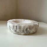Vintage 1970s hard stone ashtray (marble, granite)