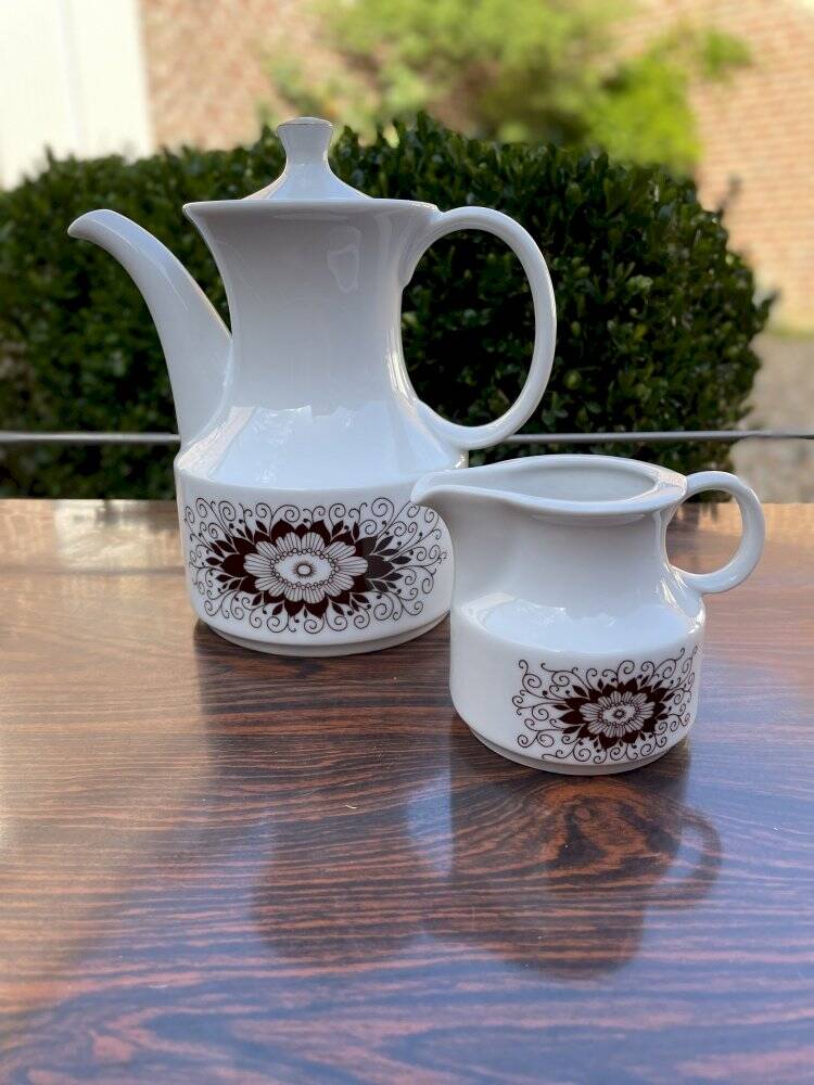 Coffee pot and milk jug Winterling Bavaria