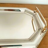 Plateau de service hexagonal en inox