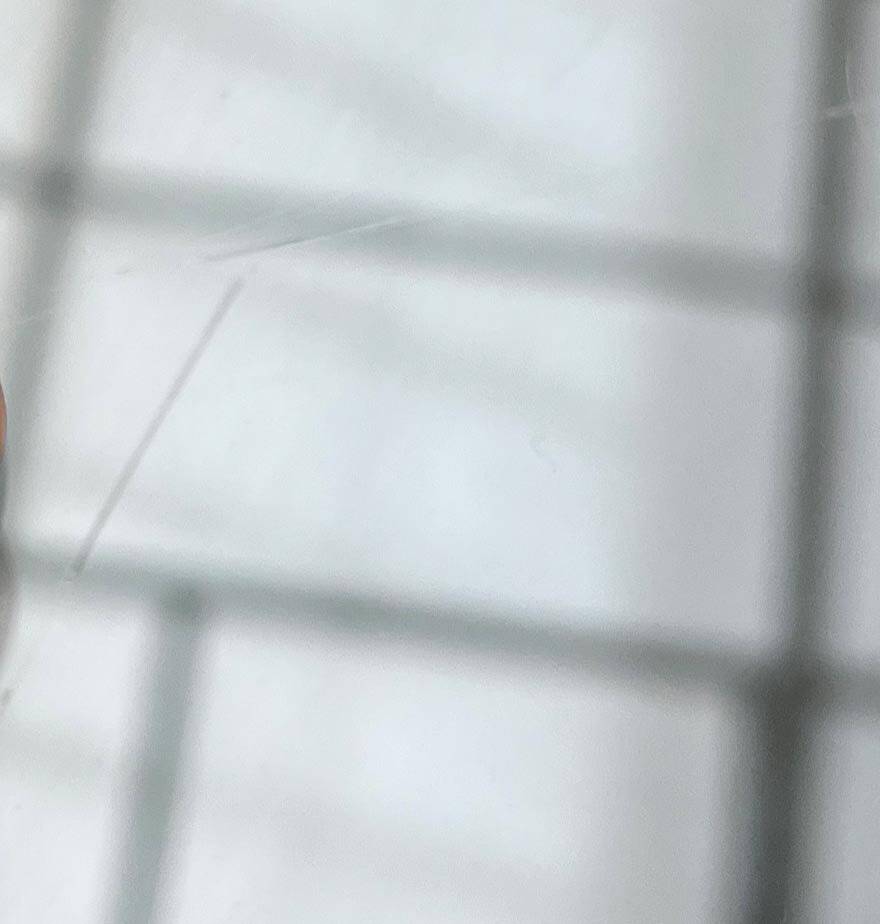 Vintage Space Age coffee table in glass and aluminium attributed to Peter Ghyczy, 1970s.