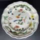 Suite de 6 assiettes plates GIEN oiseaux de paradis