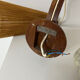 Wall lamp with rope lampshade by ER Nele for Temde, Switzerland, 1960