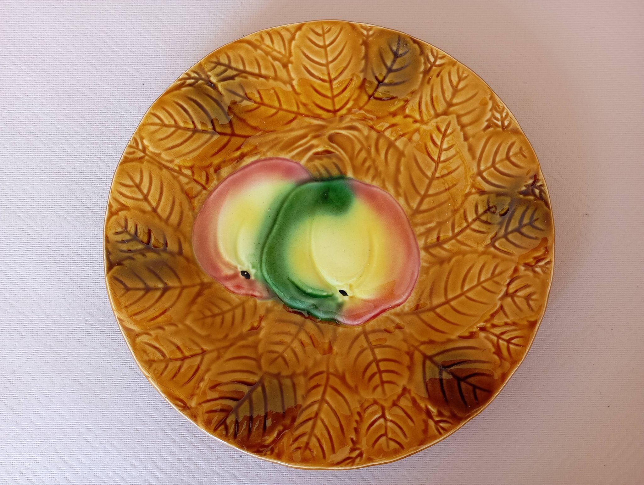 Cake service in slipware Salins les Bains