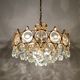 Chandelier en verre cristal par Palwa