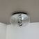 27cm "Wave" ceiling Wall Light by Koch and Lowy, Peill & Putzler, Germany