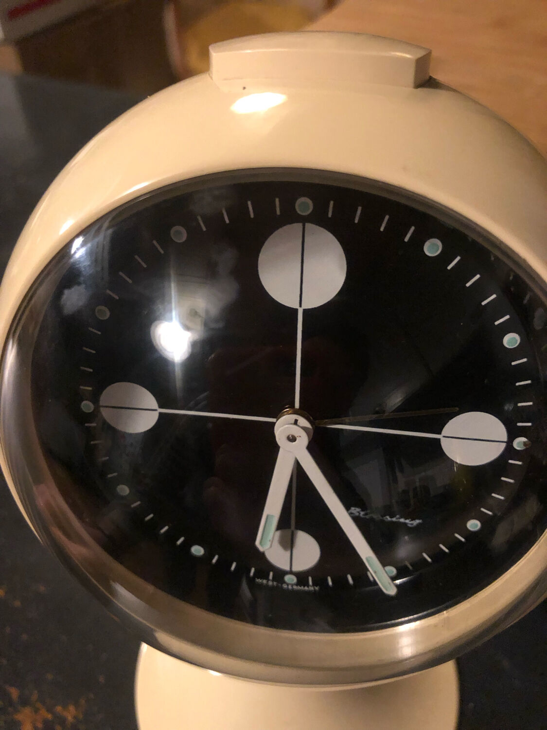 Vintage Space Age / Blessing Alarm Clock