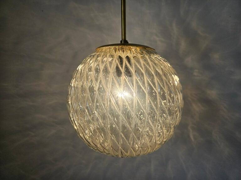 Rare Midcentury Plastic Pendant in style of Limburg, Germany, 1970s