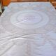Powder pink cotton tablecloth