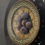 Oriental hand painted decorative cup signed safi Morocco vintage