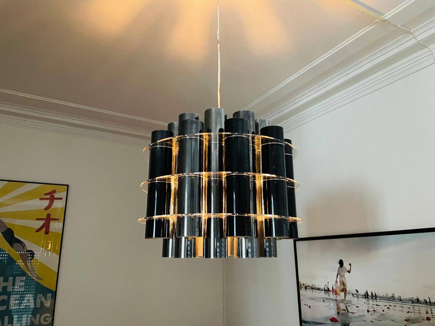 Vintage Danish design pendant light