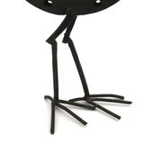 Sculpture d'Art populaire, coq en métal, années 50