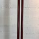 Halogen Red Black floor lamp, Italy, 1980s