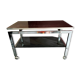 Table basse chromée vintage