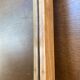 Miroir ovale en bois 118 x 42 cm