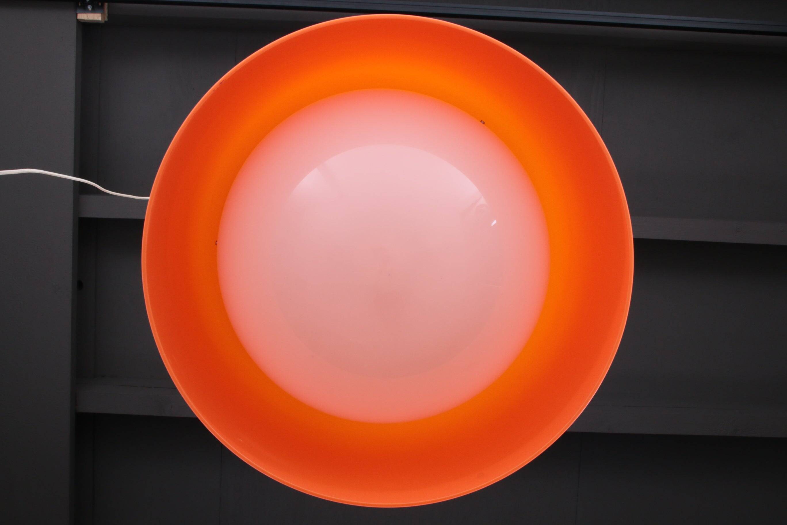 Vintage Alvise Hanging Lamp by Luigi Massoni for Guzzini - 1970s Design